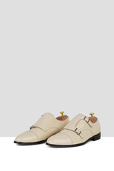 Nude Patent Leather Monks