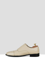 Nude Patent Leather Monks