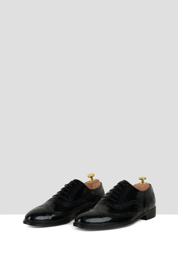 Black Patent Brogues